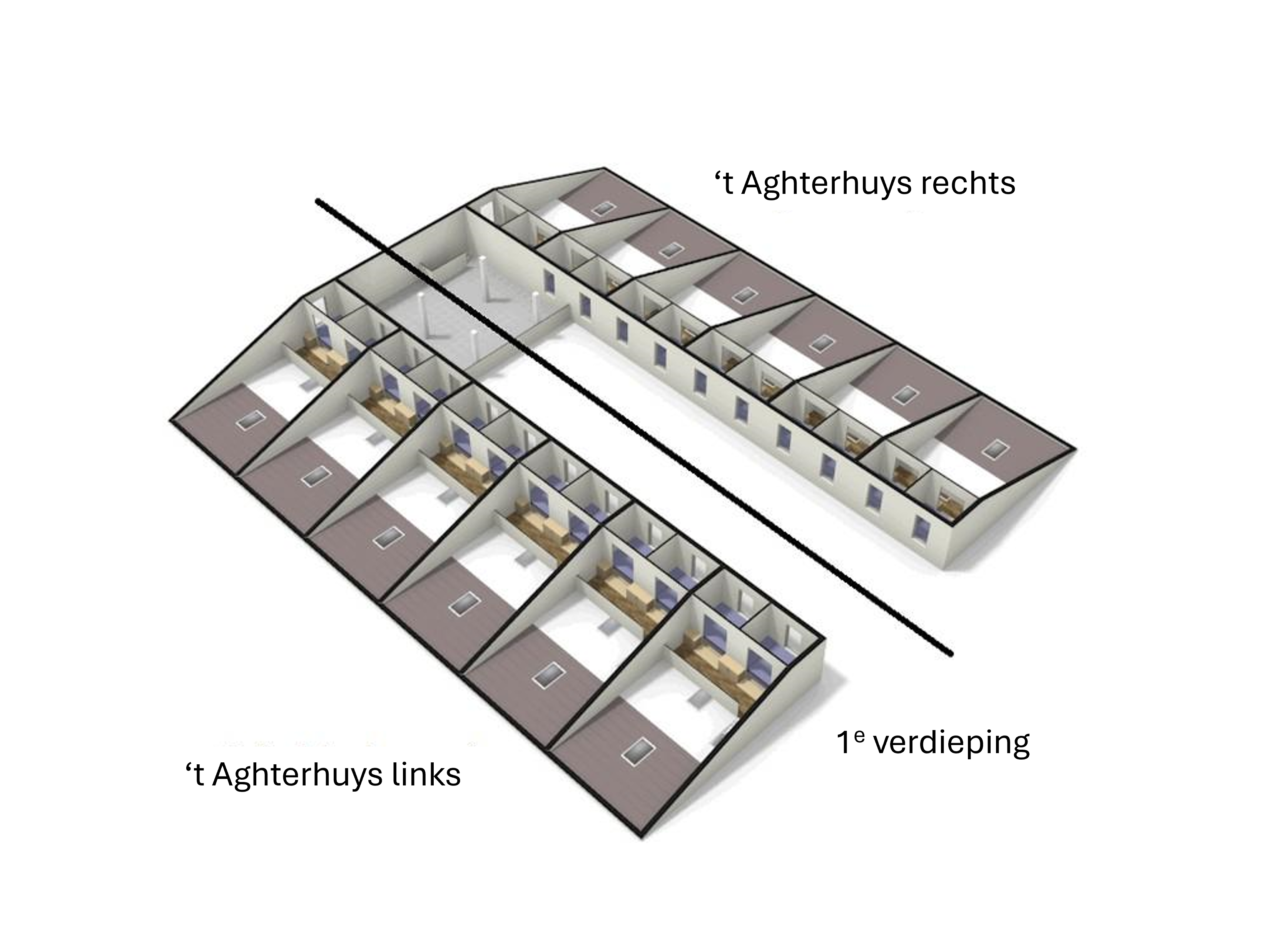 Aghterhuys 1e verdieping 3d